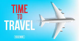 Travel Agency Promo Banner. Poster Design with Airplane . Vector Background. Stock Vector - Illustration of adventure, banner: 144234371
