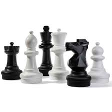 Rolly Toys Large Garden Chess Pieces