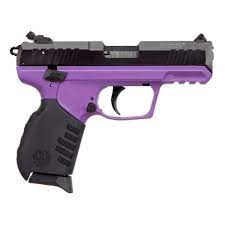 22lr sr22 10 round black purple pistol