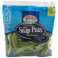 sugar snap peas microwaveable