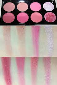 makeup revolution blusher palettes