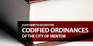 mentor ordinances city charter city