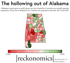Alabama, which joined the union as the 22nd state in 1819, is located in the southern united states and nicknamed the heart of dixie. the region that became. Census Most Of Alabama S Counties Are Losing People Al Com