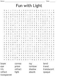 fun with light word search wordmint