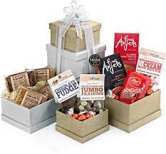sweets treats to share gift tower