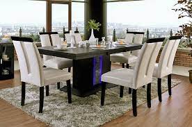 geline modern dining table set