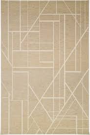 modern carpet with geometric pattern