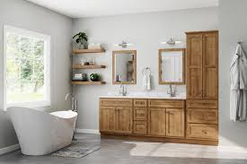 trend alert light wood bathroom vanity
