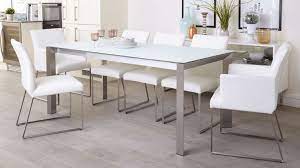 Grey Dining Tables Glass Dining Table