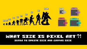 what size is pixel art intro to