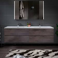 Contemporary Wall Hung Floating Vanity