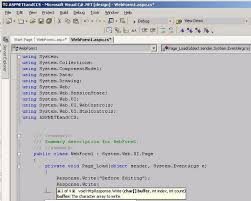 edit and continue in asp net codeproject