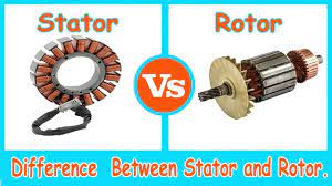 stator and rotor difference between