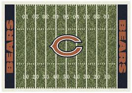 chicago bears homefield rug custom
