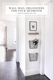 Wall Mail Organizers For Your Mudroom