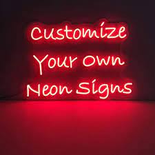 Signage that will shine brightly throughout the day. Jadetoad Custom Led Neon Light Signs Individual Personalized Design For Wall Decor Bedroom Indoor Use Customization Sizes Text Lines Colors Font Styles Backboards Etc 3 Lines Text 10 Amazon Com