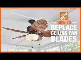 How To Replace Ceiling Fan Blades The
