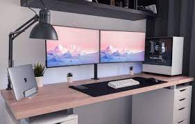 Minimal Desk Setups gambar png