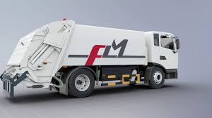 garbage truck operation process and