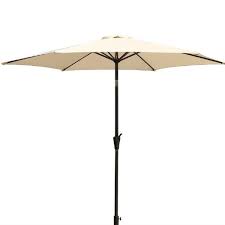 9 Ft Market Patio Umbrella In Cream