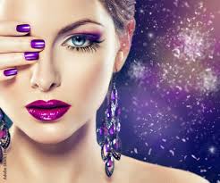purple makeup stock photo adobe stock