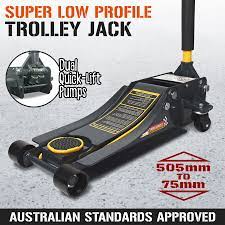 hydraulic car trolley floor jack