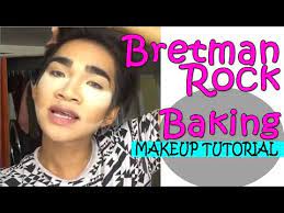 bretman rock baking tutorial makeup