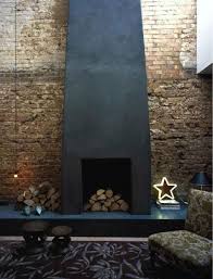 Architectural Detail Steel Fireplace