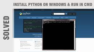 install python on windows and run