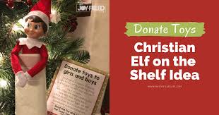 donate toys christian elf on the