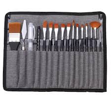 18pcs set ing pen brush with storage