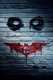 red batman logo paint hd wallpaper