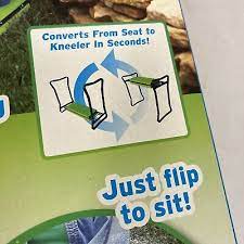Folding Garden Kneeler Seat Bench Stool