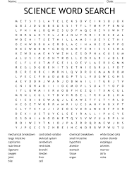 science word search wordmint