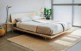 Make a twin into a queen or add a headboard or underbed storage at anytime. The Floyd Platform Bed Lumberjac