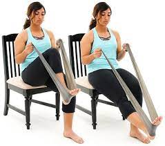 theraband exercises for legs knee