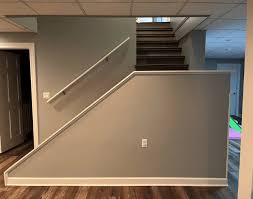 Basement Stairs Makeover Stylish