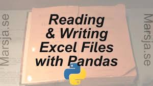 pandas excel tutorial how to read and