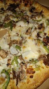 philly cheese steak pizza picture of