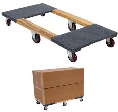 carpet end wooden movers dolly