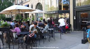 Outdoor Dining In Back Bay Boston