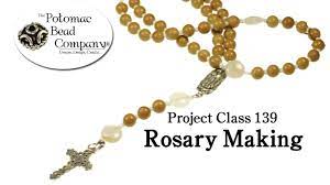 how to make a beaded rosary you