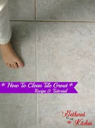diy grout cleaner homemade recipe with