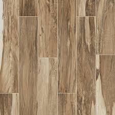 glazed porcelain wood look tile