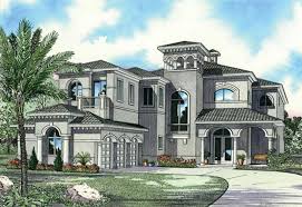 Luxury House Plan Mediterranean Style