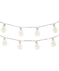 warm white 10 led outdoor string lights