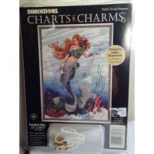 Dimensions Chart And Charms Cross Stitch Ocean Princess