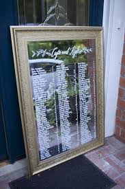 Gold Painted Silverleaf Framed Mirror Hand Painted As A