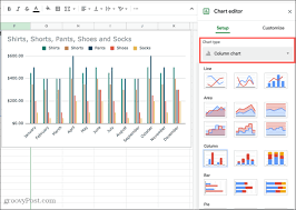 customize a chart in google sheets