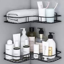 Wall Mounted Bathroom Corner Shelf Rack